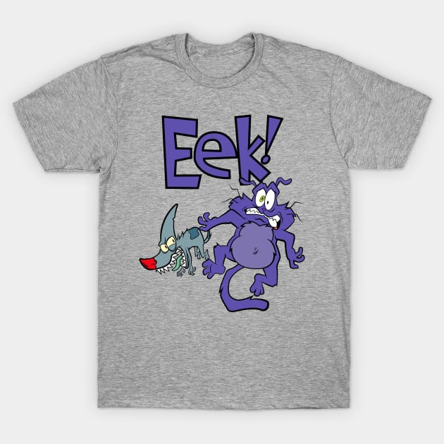 Eek and Sharky T-Shirt by mauchofett